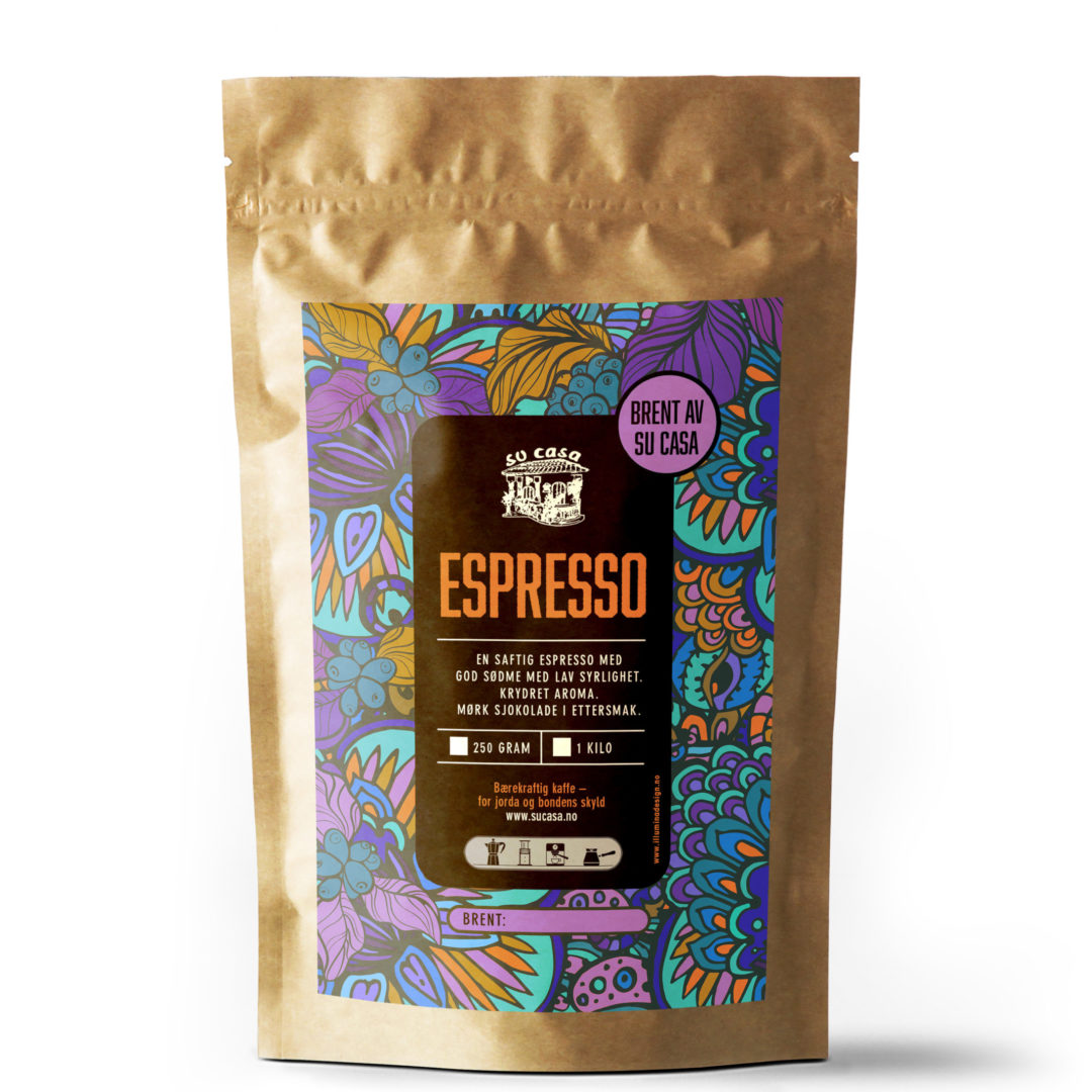 Espresso kaffe 250 gram
